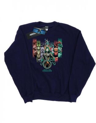 Boys Aquaman Unite The Kingdoms Sweatshirt