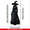 2D Halloweenský Horor Lebka Nevěsta Pozadí Látka Halloweenská Hororová Atmosféra Strašidelný Dům Vnitřní a Venkovní Dekorace Potřeby