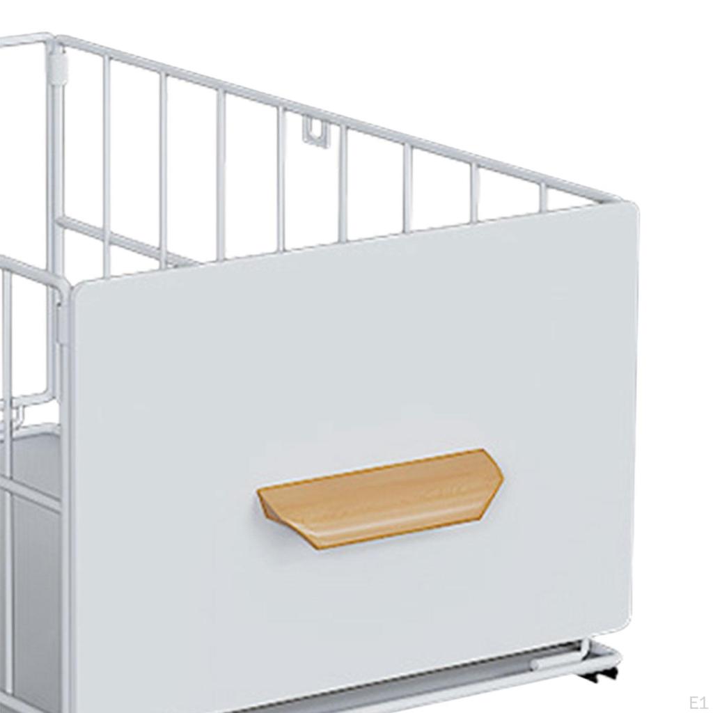 Pull Out Cabinet Organizer Guide Rail Design Expandable Sliding Drawer Pantry Storage Shelf for