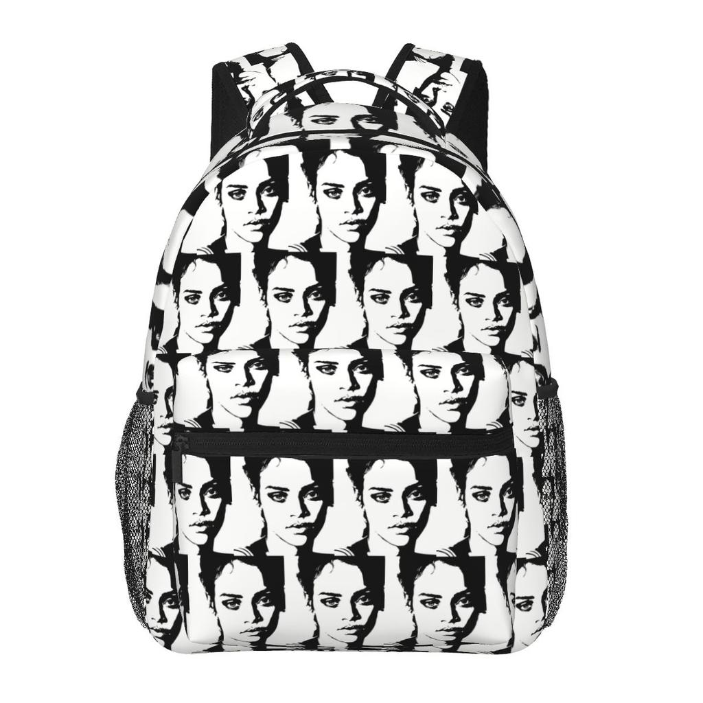 Anime Hair Girl Rihanna Student Backpack School Bag Hiking Travel Daypack for Men Women Fashion Bookbag Shoulder Bags