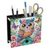 DIY Diamond Painting Kit Special Shape Diamond Pen Container Office Supplies Storage Box Rhinestone Art Desk Organizer for Desk