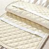 Modern Minimalist Style All Season Universal Chair Covers Quilted Embroidery Anti Slip Thick Stool Protect Pad European Lace Tablecloth Home Decorat
