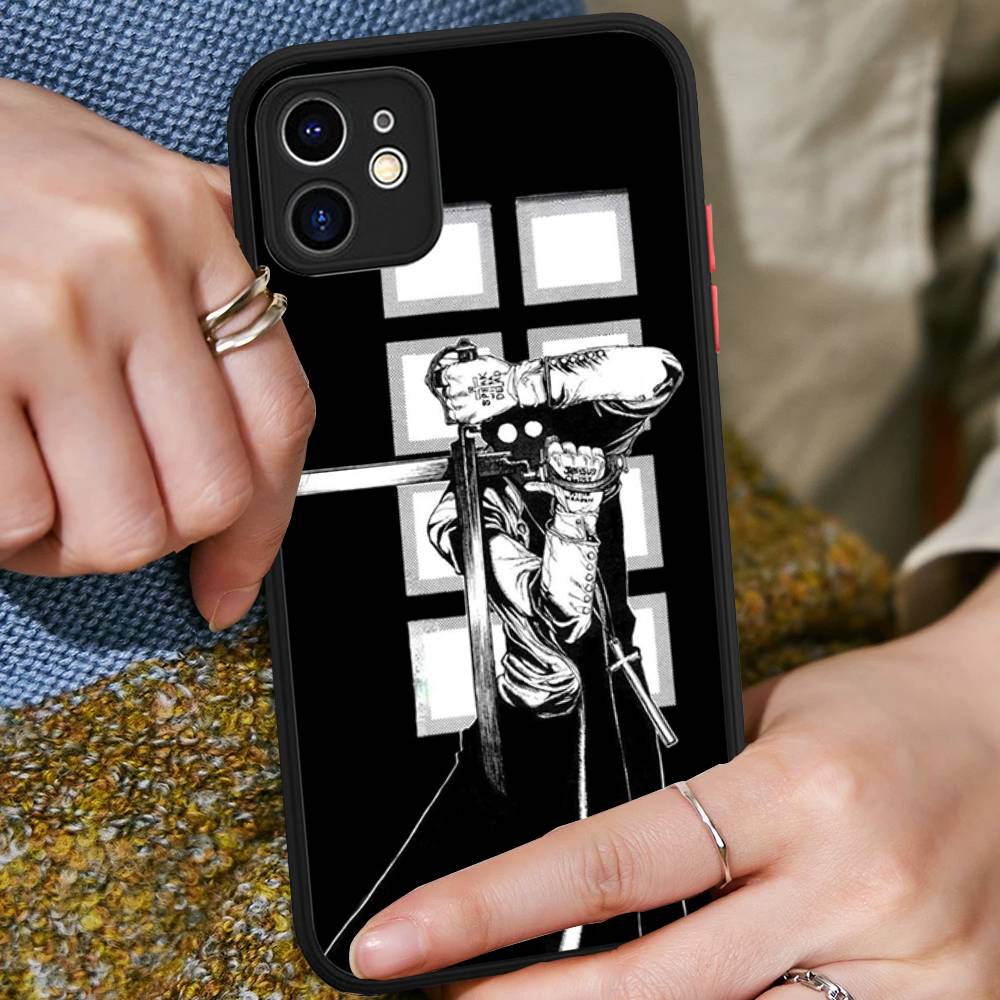 Horror Anime Hellsing Phone Case For IPhone 16 15 14 11 12 13 Pro Max Plus 12 XS Max Back Cover Matte Case