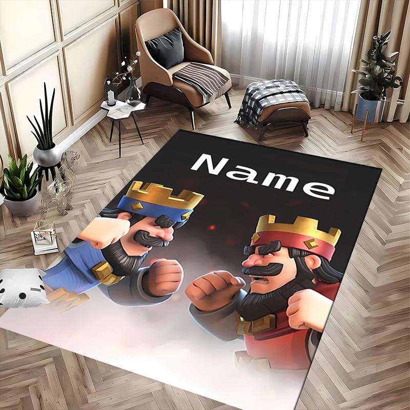 Custom Personalization Clash Royale Area Rug - Perfect For Kitchen, Bathroom,Laundry Room Decor Large Size Available,Gift All Seasons