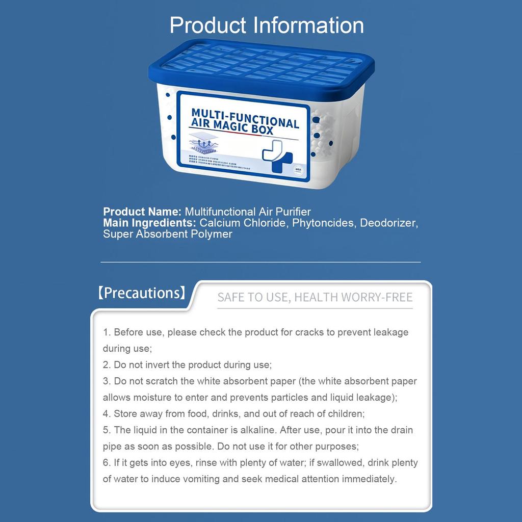 Portable Automatic Dust Remover Box Efficient Dust Absorbing Eliminator Multifunctional Mini Air Purifier Deodorant for Cat Dog