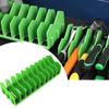 1Pcs 10 Slots Plier Organizer Plastic Tool Rack with Nonslip Rubber Base Space Saving Toolbox Storage Pliers Cutters Wrenches