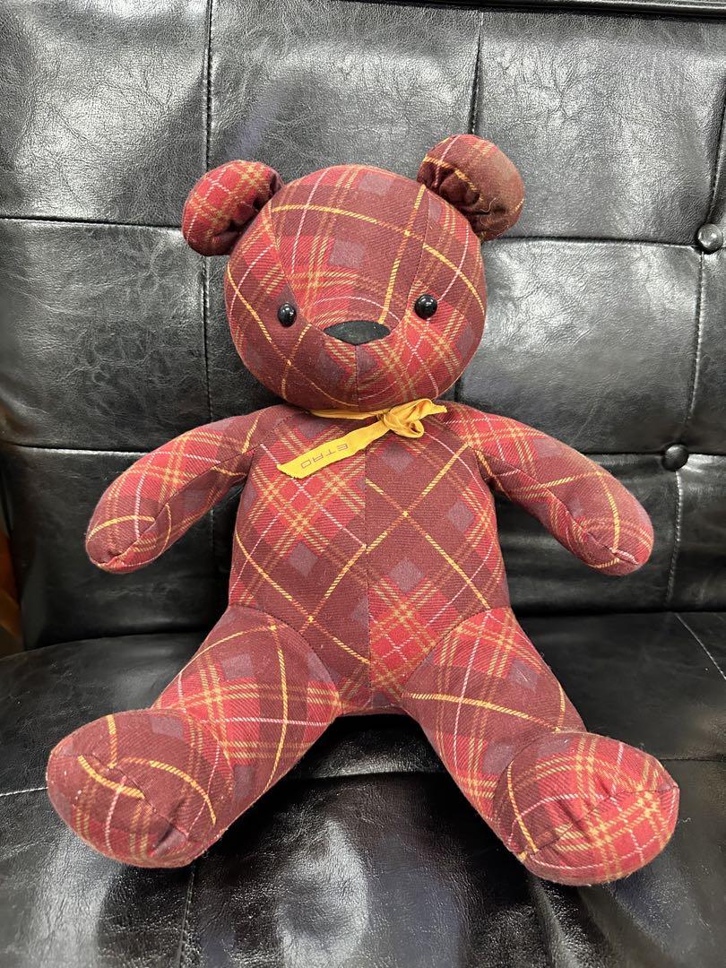 

[USED] ETRO Teddy Bear Plush Toy Limited Edition