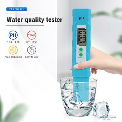 0-14 PH Meter Digital PH Tester 0.01 High Precision Water Quality Tester Handheld PH Test Pen for Aquarium Filter Pool