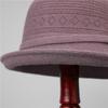 Foreign Elegant Mother Fisherman Hat Children'S Season Warm Dome Curled Edge Retro British Temperament Basin Hat