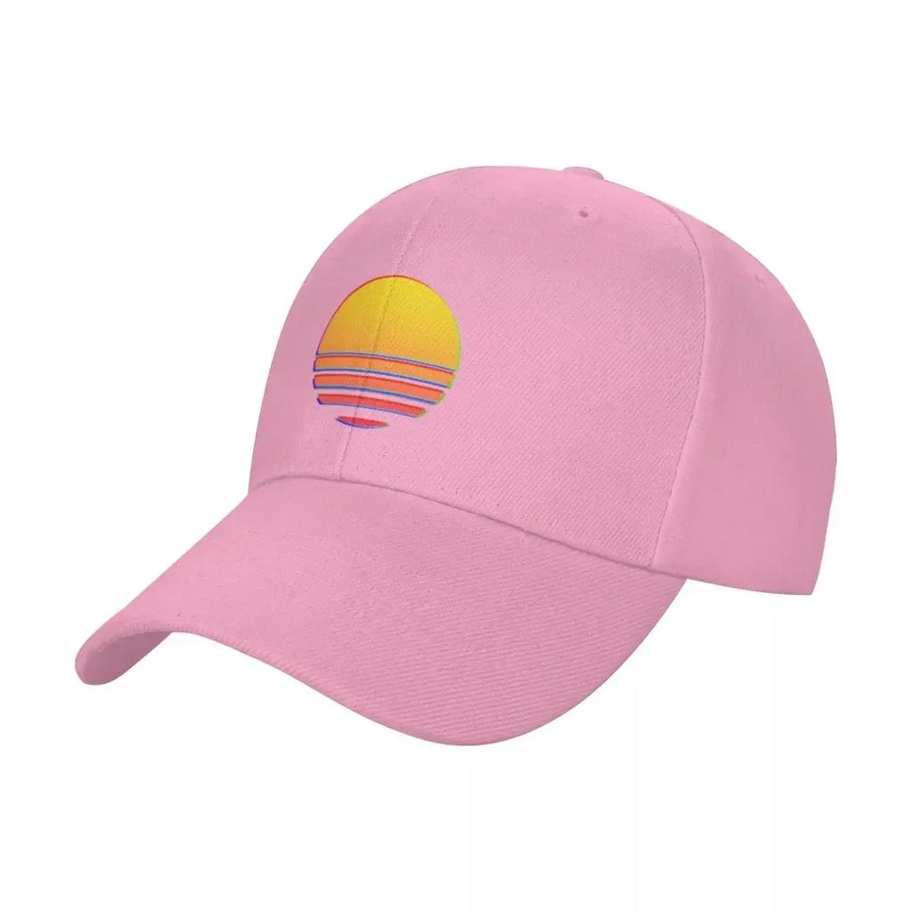 Outrun Retro Sun Baseball Cap sun hat Kids Hat Caps Unisex Womens