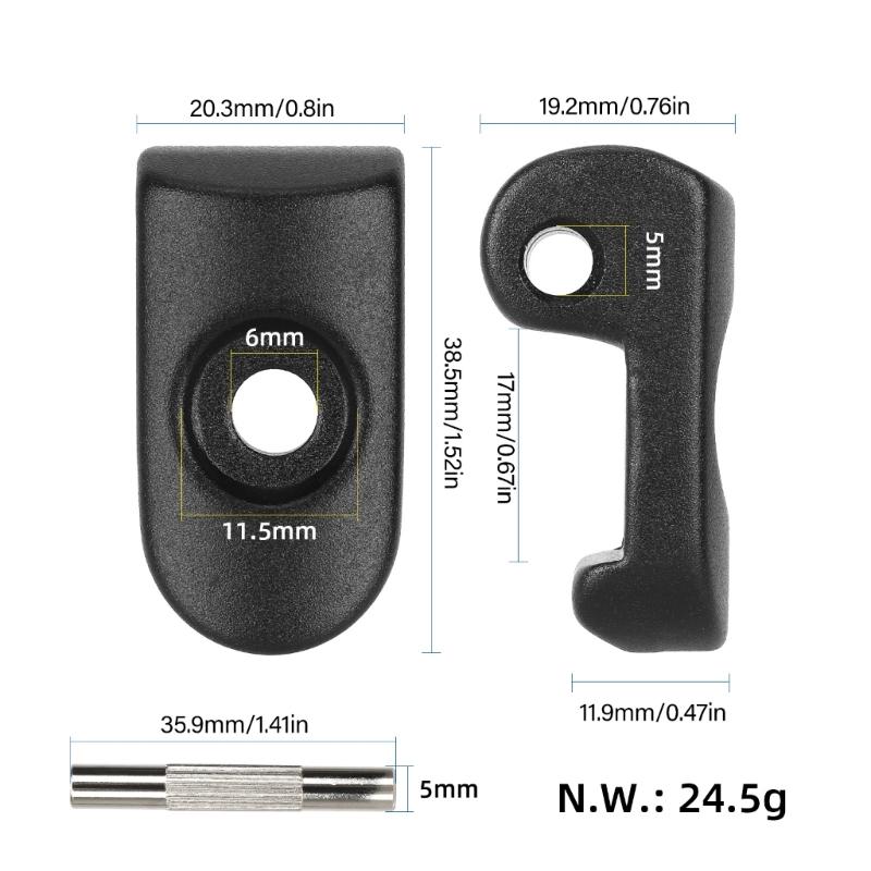 Screw Folding Hook for M365 Scooter Part Folding Pothook Hinge Bolts Repair Hardened Lock Fixed Bolts Screw Folding Hook