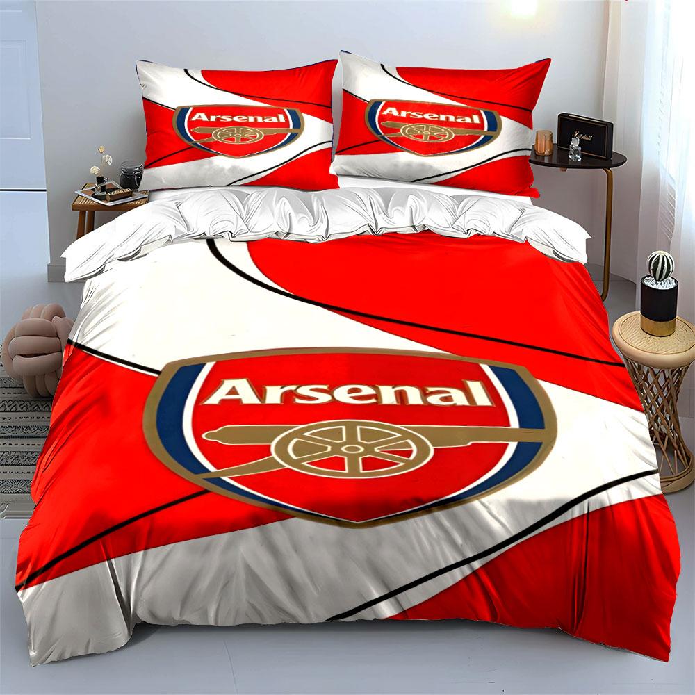 Arsenal Logo with Cannon. Bedding Sets Duvet Cover Sets Duvet Covers Pillowcases(1 * Duvet Cover 2 * Pillowcases Without Duvet Insert)