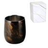 Asahi Daruma Lacquered Cup with Black Lacquer Gift Wrapping Made In Niigata Japanese-made Double-walled Finish, 250ml, Available, Tsubame-Sanjo,
