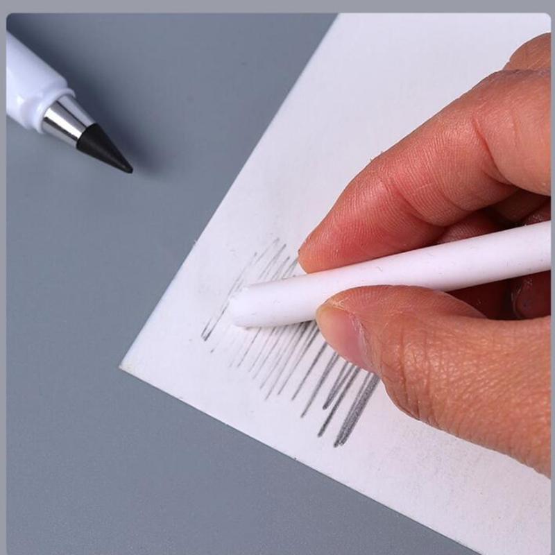 Portable Erasable Inkless Pencil Refillable Inkless Pencil Unique Screw Interface Design Detachable Pen Nib for Children