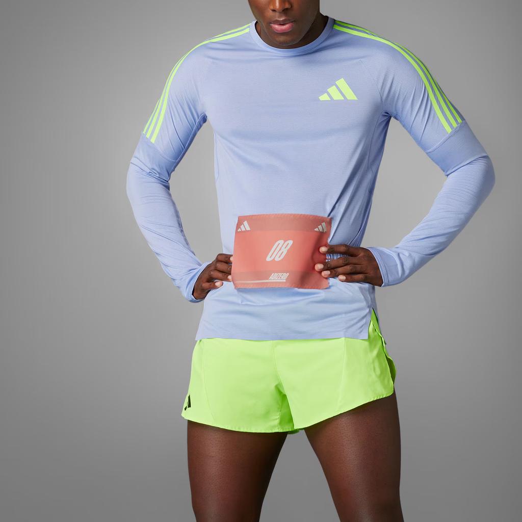 Adidas Adizero Running Long Sleeve Top Men Tops Light-Blue IT2160