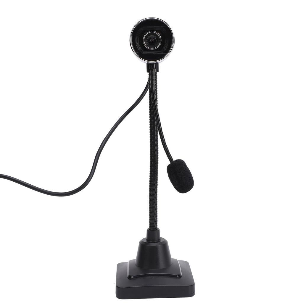 External USB Camera 480P HD with Noise Canceling Microphone Alloy for Video Calling Online Class
