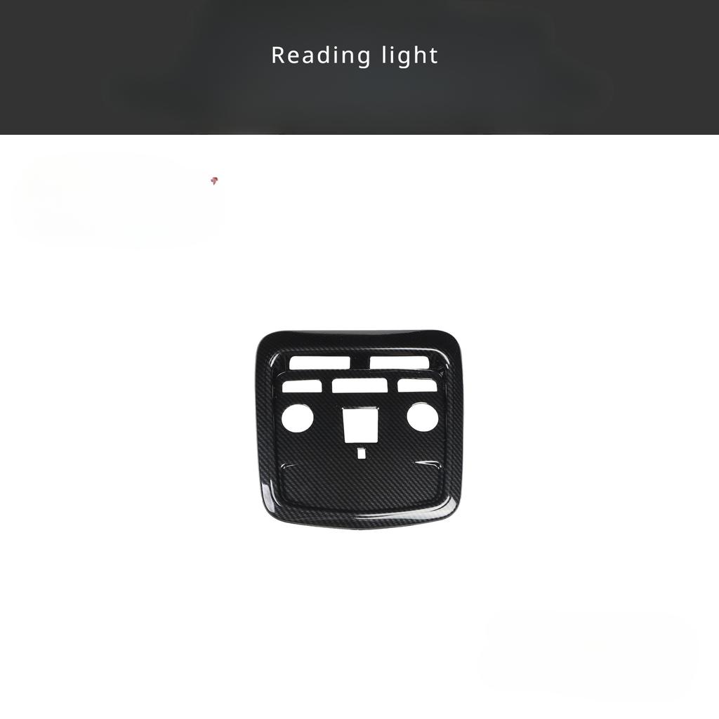 For Cadillac ATSL 2014 2015 2016 2017 Accessories ABS Carbon Fiber Style Decoration Car Interior Trim Stickers Center Console