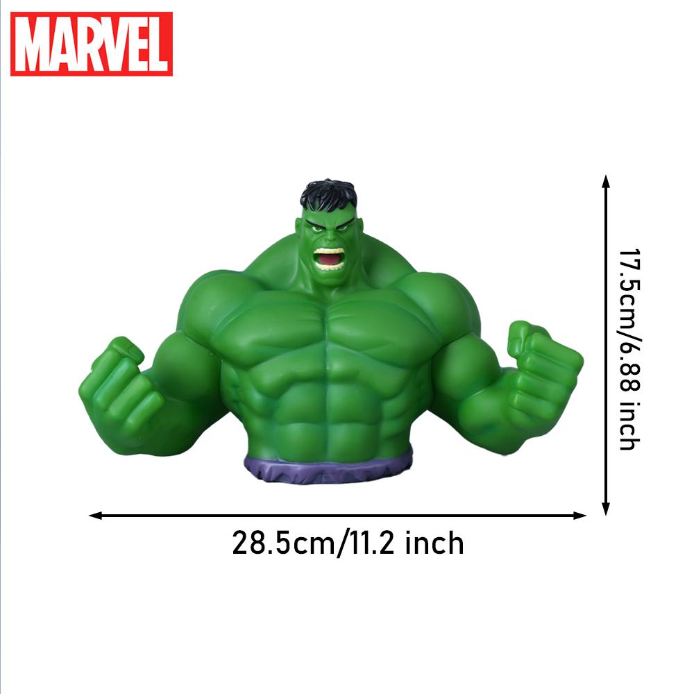 Marvel Officially Licensed PVC Piggy Bank Hulk Home Decor Coin Bank 1Pc MARVEL