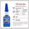 LOTTTE Enhanced Black Universal Adhesive for Metal, Plastic, Rubber, Nylon - Models 410/438/380/480