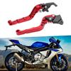 2PCS Motorcycle Brake   Lever Handlebar Braking Device   Aluminium Alloy