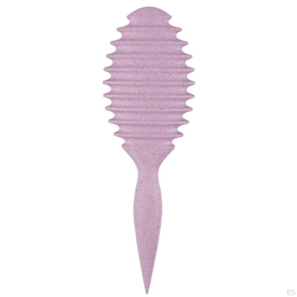 Curly Hair Brush Portable Styling for Detangling Salon Home Travel Whaet Color