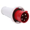 Industrial Plug Waterproof IP67 380415V 63A 5Pin 3P+N+E for Industry Agriculture