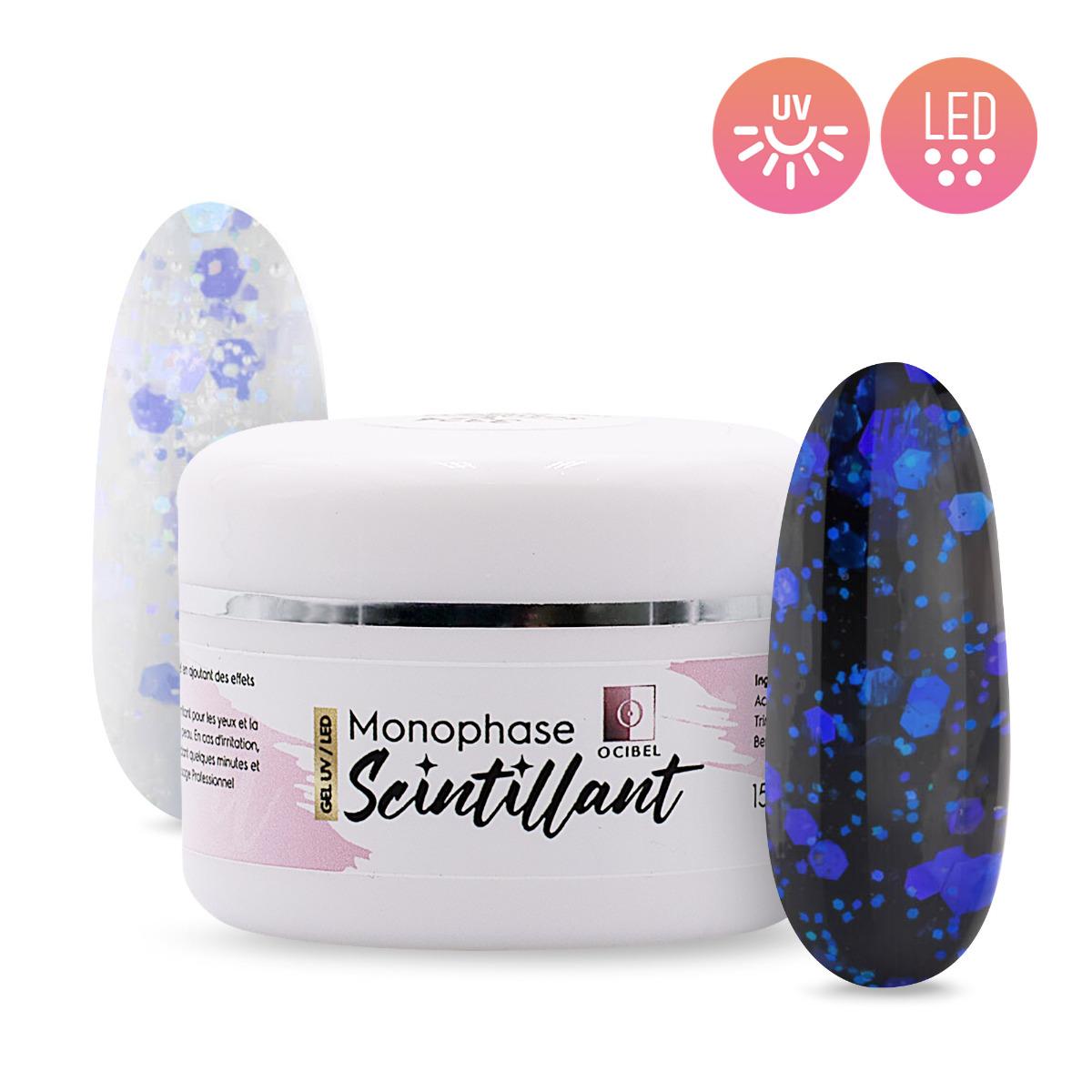 Gel UV/LED monofase 3 in 1 (Finitura costruzione base) - 15 g - Spumante N°3