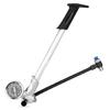 Aluminum Bike Suspension Pumps 400psi Accuracy Gauges Front Fork Inflator Rotating Hose For Valves