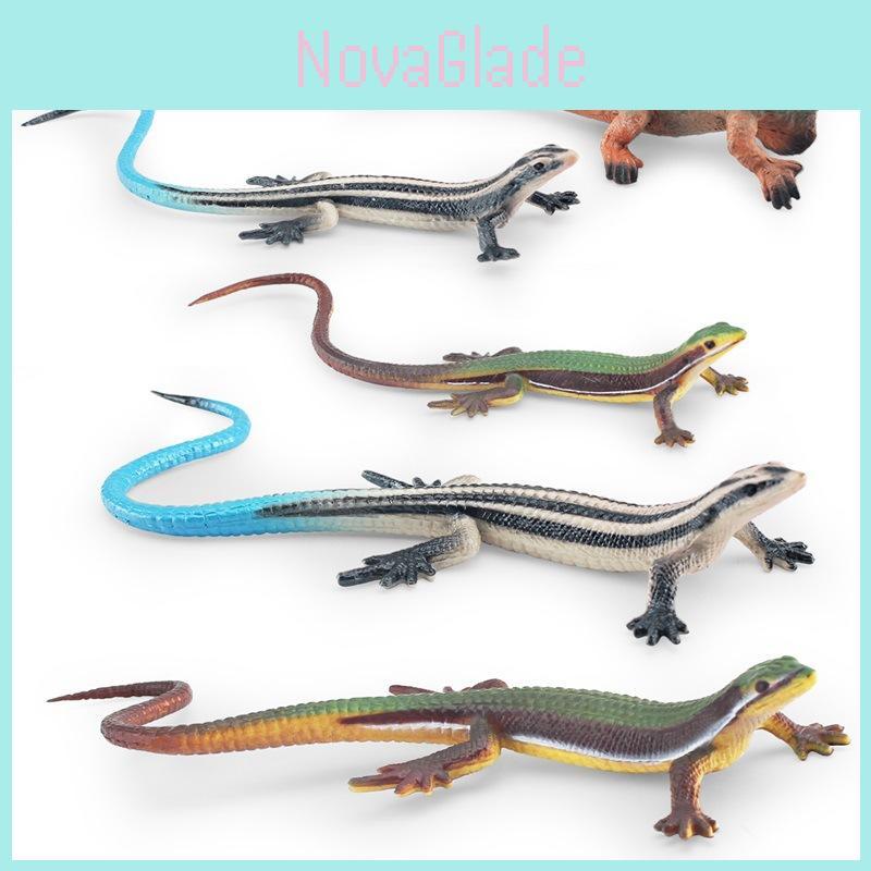 Exquisite Amphibian Plastic Model Chameleon Lizard Realistic Design For Unique Home Decor