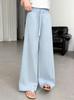 Girls' Summer Wide-Leg Loose Casual Pants, Anti-Mosquito, for Kids