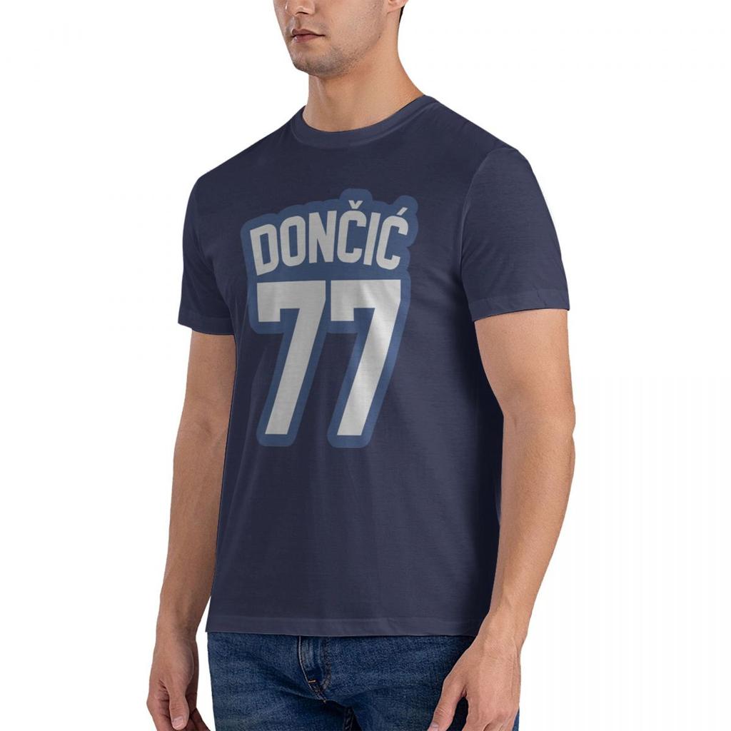 Luka Doncic Print Casual Loose Harajuku Unisex T-shirt Men's Short Sleeve Tshirt Anime Pattern Oversize T-shirts Customizable