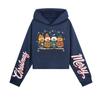 Kids Casual Fashion American Flag Printed Long Sleeve Hooded Sweatshirt
