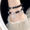 Xiaohongshu New Chinese Amethyst Beaded Bracelet Light Luxury Niche Exquisite Fairy Bracelet Girlfriend Gift