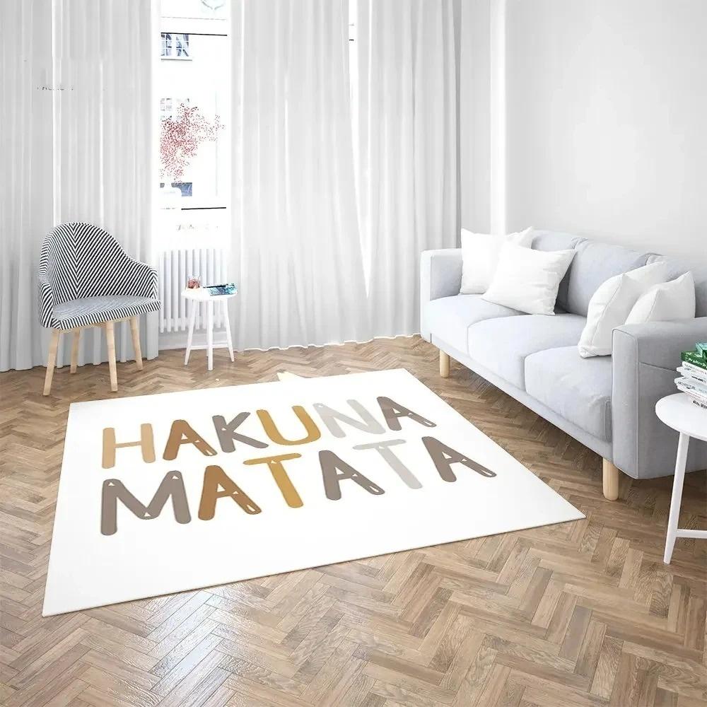 Rainbow  Carpet Mat Rug with Modern  Abstract Minimalist Pattern Home Decoration for Living Room Bedroom Non-slip Indoor Rug