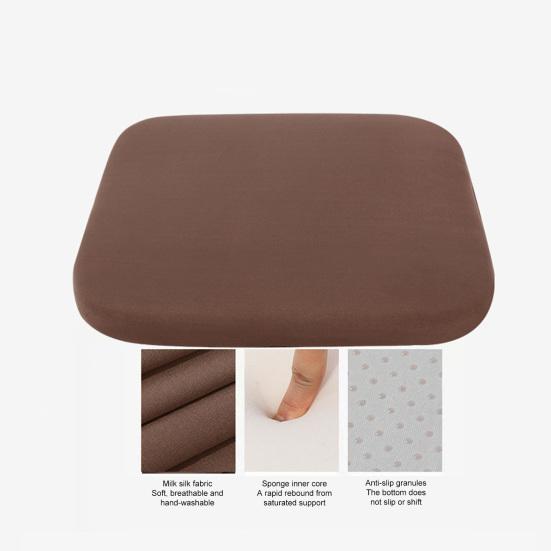 Podsedák z paměťové pěny Prodyšný Pomalý návrat Čtyři roční období Protiskluzový Pratelný potah Elastický Do auta Domácí kancelářská židle Čtvercová podložka na sezení