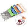 1 Pcs Vegetable Fruit Beef Onion Slicer Cutter Stainless Steel Meat Needle Kitchen Household Accessories Tools Random Color