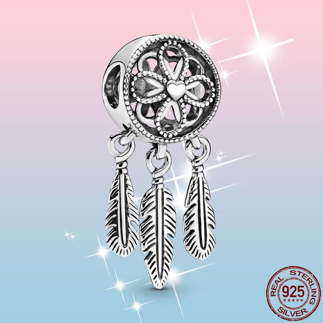 100% S925 Sterling Silver Chameleon Evil Eye Mořská želva Skleněná kouzla Korálky Fit Originální náramek DIY Výroba šperků