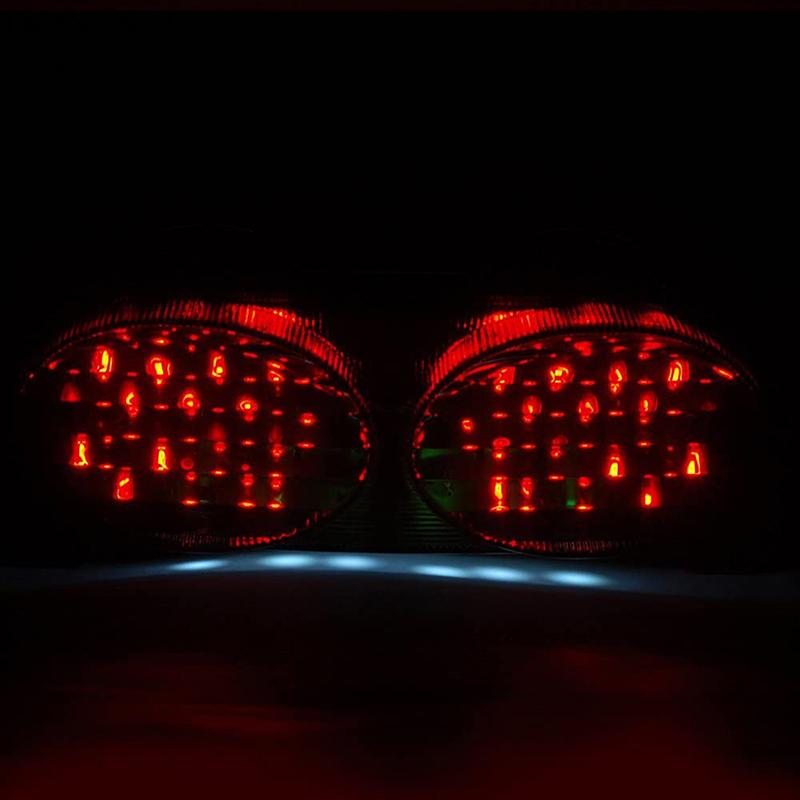 Rear Tail Light Brake Turn Signals Integrated LED Light Motorcycle for Kawasaki ZR7 ZR7S ZX9R ZZR600 Z750S