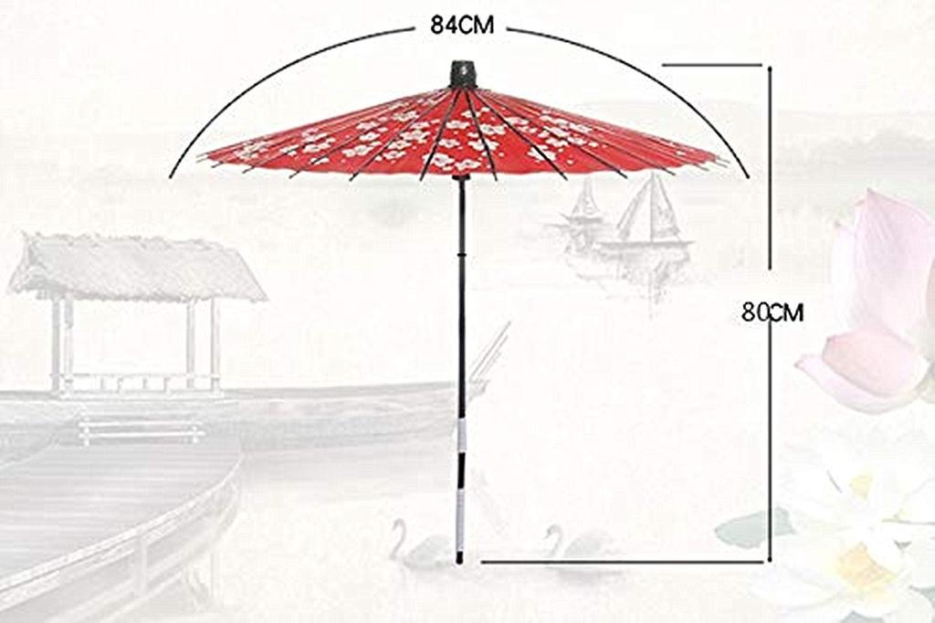 ILuvic Japanese Paper Dance Cherry Blossom Blizzard Traditional Japanese Cherry Plum Large Wisteria 80cm 84cm 28 Perfect for Classic Costume