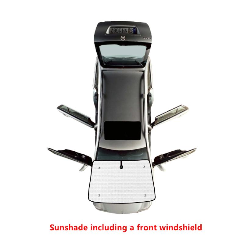 Car Full Sun Visor For Mazda 5 Mazda5 CR Premacy Ford i-Max 2005 2006 2007 2008 2009 Auto Accessories Parasol Stickers Sunshade