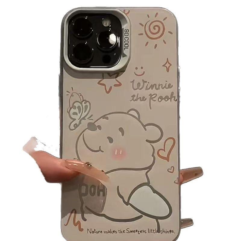 Winnie the Butterfly Is Suitable for Apple 11 Mobile Phone Case iPhone11/11/11/promax Protection Anti-drop Cartoon