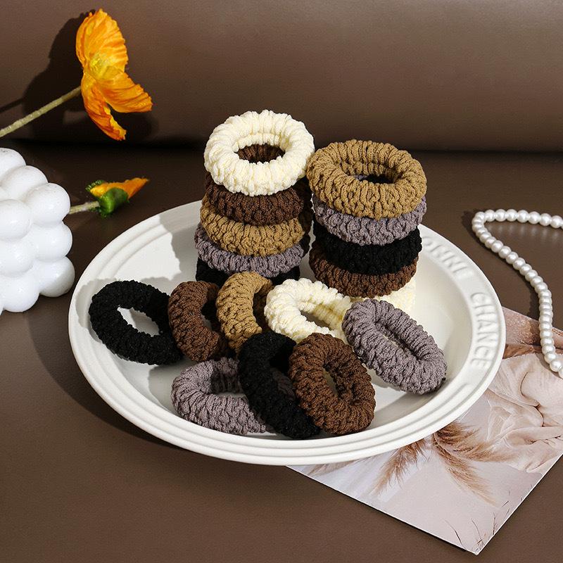 

Усовершенствованная корейская высокоэластичная повязка на голову из веревки для волос: Прочная, элегантная и утолщенная резинка для женщин