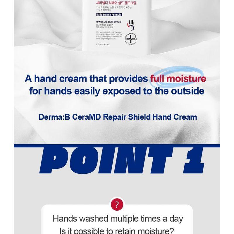 Derma: B - CeraMD Repair Shield Hand Cream