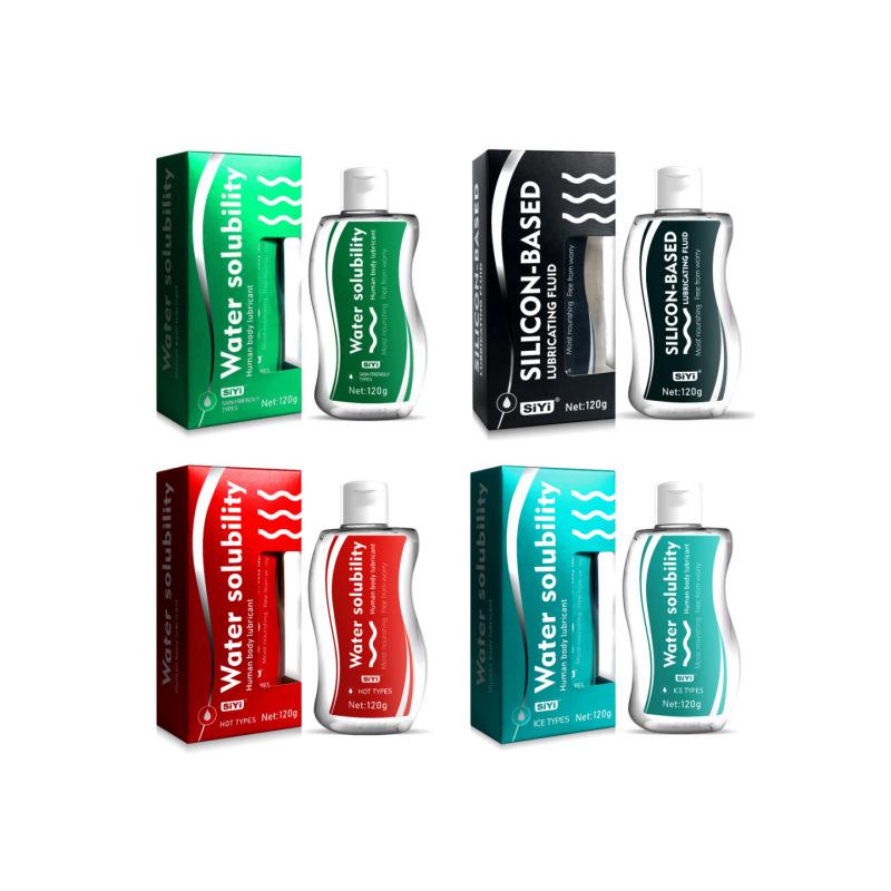 Siyi Silk Wing Silicone-Based Lubricant 120g - Ice & Heat Sensation.
