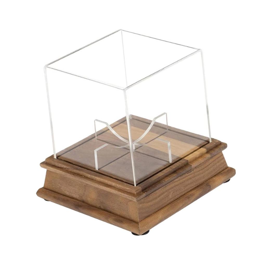 Dustproof Baseball Display Case Ball Holder Baseball Holder Baseball Box Golf Tennis Billiard as picture 1840₽