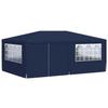 Professional Party Tent with Side Walls 4*6 M Blue 90 G M²