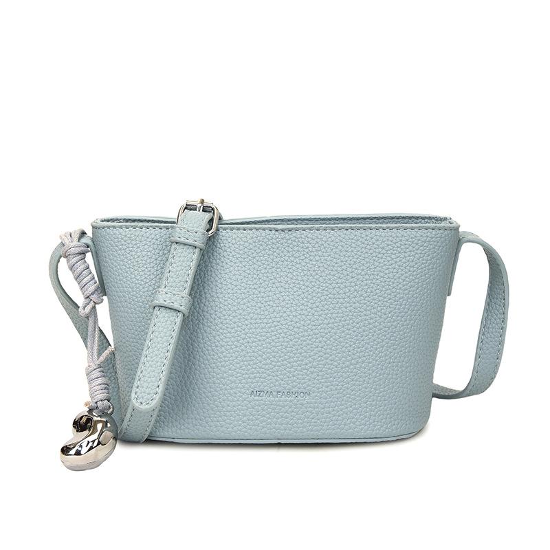 Ny messenger-veske fasjonabel skulderveske bøtteveske populær temperament kvinneveske personlig allsidig sommermodeller