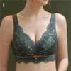 Women's Thin Section of Anti-sagging Polymerization Bra To Collect Vice Breasts Large Breasts Show Small Upturned Bra Without Steel Ring