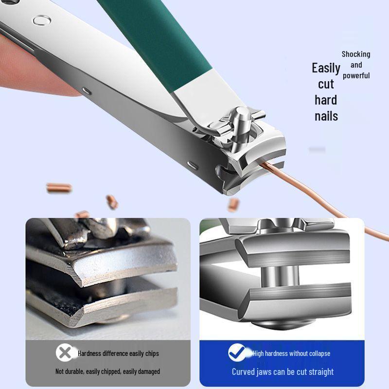 Deluxe Nail Clipper Set: Complete Manicure Tools with Custom Logo for Hands & Feet