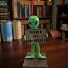 Alien Ornament Engraved Alien Decoration Desktop Ornament with Fine Engraving Design Bedroom Office Decor